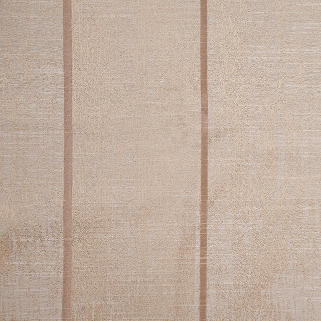 Indian Sand Striped Polyester-Cotton Brocade