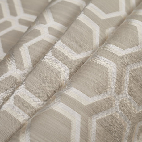 Pearl-7303 Indian Geometric Poly/Cotton Brocade