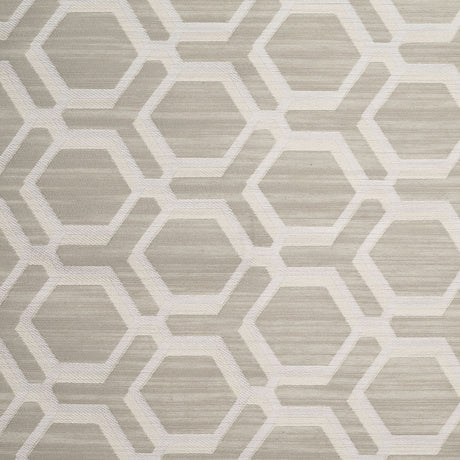 Pearl-7303 Indian Geometric Poly/Cotton Brocade