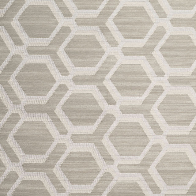 Pearl-7303 Indian Geometric Poly/Cotton Brocade