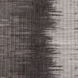 Indian Black/White Geometric Striped Polyester-Cotton Brocade