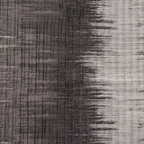 Indian Black/White Geometric Striped Polyester-Cotton Brocade