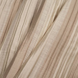 Indian Champagne Striped Poly/Cotton Brocade