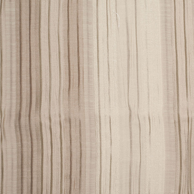 Indian Champagne Striped Poly/Cotton Brocade