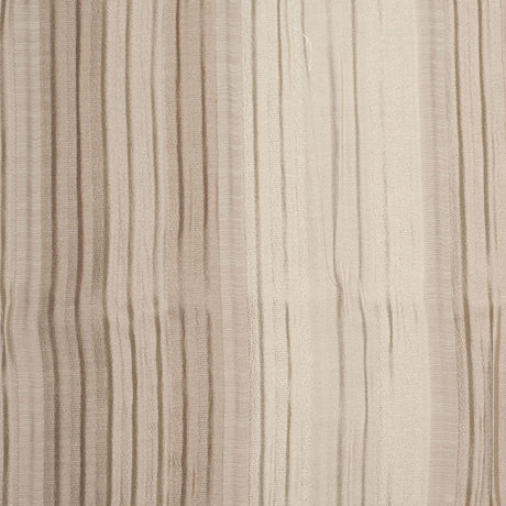 Indian Champagne Striped Poly/Cotton Brocade