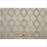 Indian Silver Geometric Poly/Cotton Woven