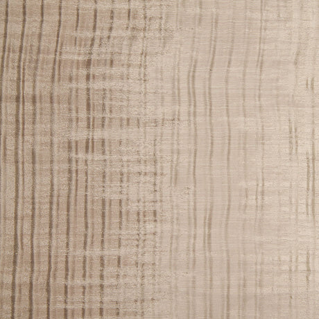 Indian Beige Geometric Striped Polyester-Cotton Brocade