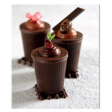 Flexible Chocolate Mold: 3 Different Rings, 8 of Each