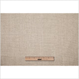 Indian Natural/White Herringbone Linen Woven