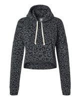 J. America Women's Crop Hooded Sweatshirt