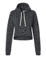 J. America Women's Crop Hooded Sweatshirt