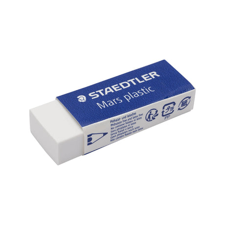 Staedtler Mars White Plastic Eraser - Latex and Phthalate Free