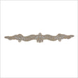 Silver/Warm Beige Rhinestone Neck Applique