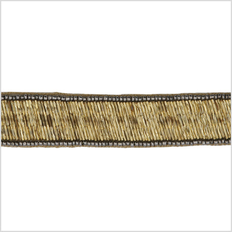 1" Gold/Copper Beaded Trim
