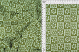 Double Knit Jacquard Floral Fabric