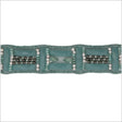 1.25" Turquoise Beaded Rhinestone Trim