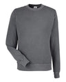 J. America Unisex Pigment-Dyed Fleece Crewneck Sweatshirt