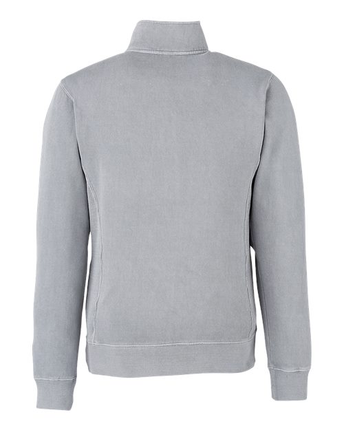 Pigment-Dyed Fleece Quarter-Zip Pullover