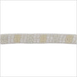 0.625" Ivory/Yellow Beaded Trim