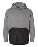 Unisex Mixed Media Hooded Sweatshirt