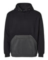 Unisex Mixed Media Hooded Sweatshirt