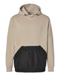 Unisex Mixed Media Hooded Sweatshirt