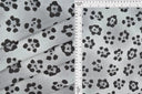 1 yarda de tela de punto acanalado 8x3 con estampado animal de leopardo, suave y elástica, 58/60 pulgadas de ancho