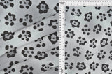 1 Yard Leopard Animal 8X3 Yummy Rib Knit Fabric Soft Stretch 58/60" Wide