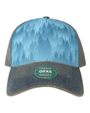 Gorra de camionero Old Favorite de cinco paneles