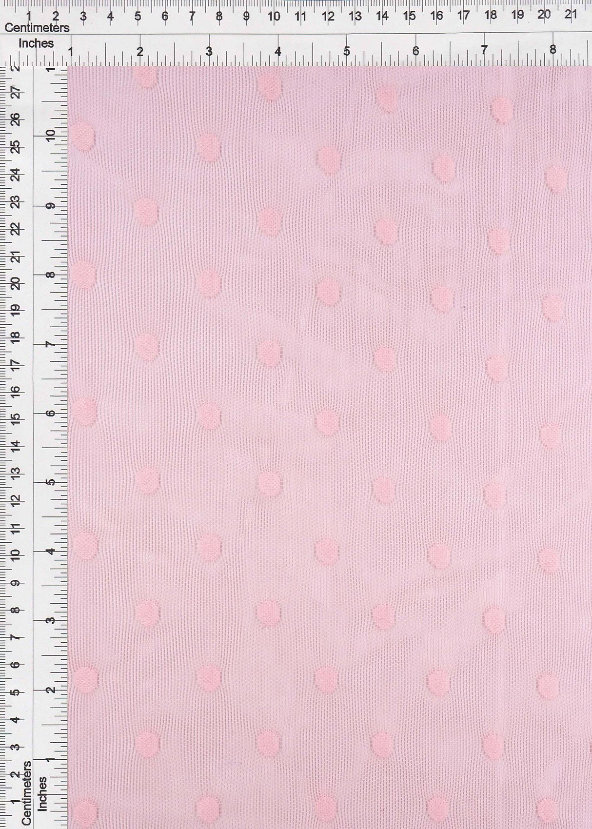 Polka Dot Mesh Stretch Fabric