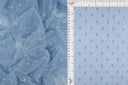 1 Yard Nylon Spandex Polka Dot Lace Mesh Fabric Solid Lightweight Soft Stretch 58/60" Width