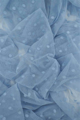 Polka Dot Mesh Stretch Fabric