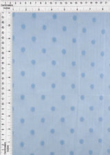 1 Yard Polka Dot Lace Mesh Solid Fabric, 58/60? Wide Nylon Spandex Blend