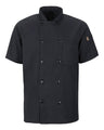 Chef Designs Mimix Short Sleeve Chef Coat with OilBlok