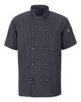 Chef Designs Mimix Short Sleeve Chef Coat with OilBlok