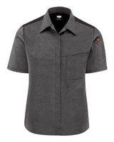 Women's Poplin Airflow Cook Shirt with OilBlok