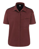 Women's Poplin Airflow Cook Shirt with OilBlok