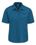 Women's Poplin Airflow Cook Shirt with OilBlok