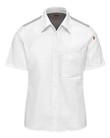 Women's Poplin Airflow Cook Shirt with OilBlok