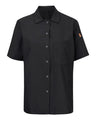 Women's Mimix Short Sleeve Cook Shirt with OilBlok