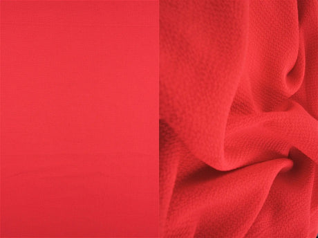 Solid Ghost Bubble Crepe Fabric, Lightweight Textured Stretch 57/58" Wide for Apparel