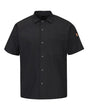 Chef Designs Mimix Short Sleeve Cook Shirt with OilBlok