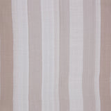 Indian Ivory/Beige Striped Poly/Cotton Brocade