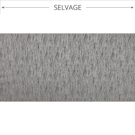 Chrome Striated Woven Brocade
