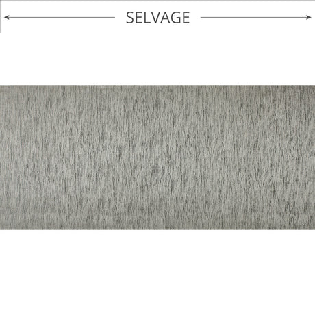 Gray Striated Woven Brocade