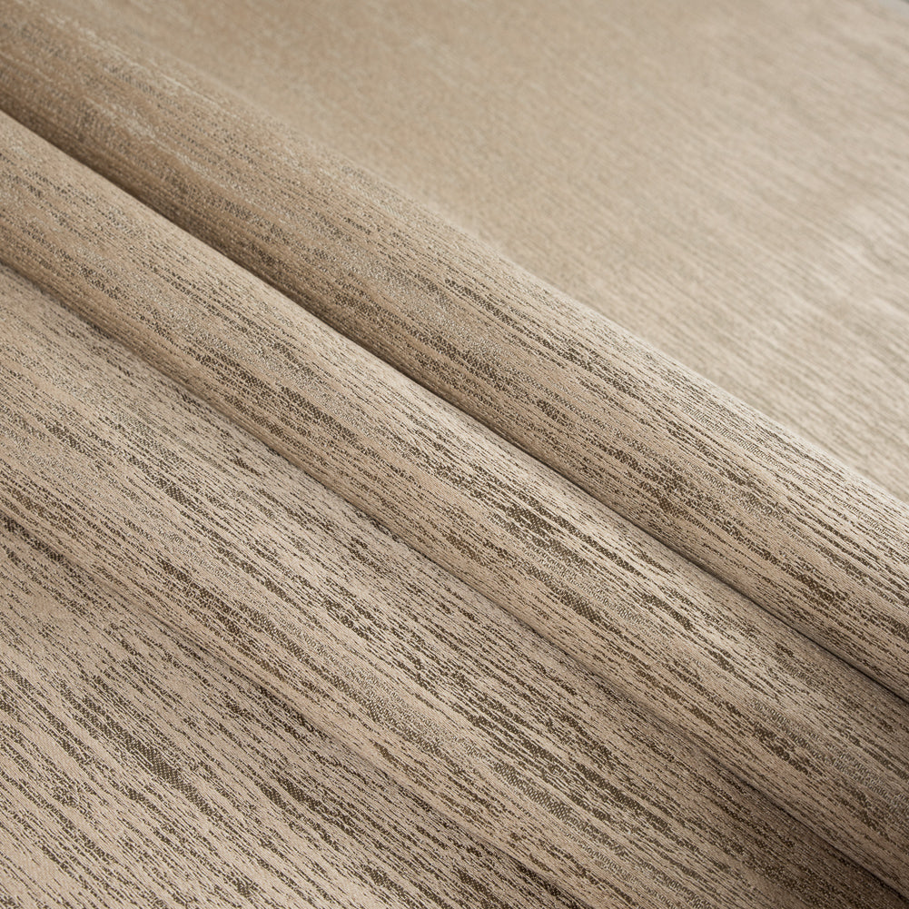 Sand Striated Woven Brocade