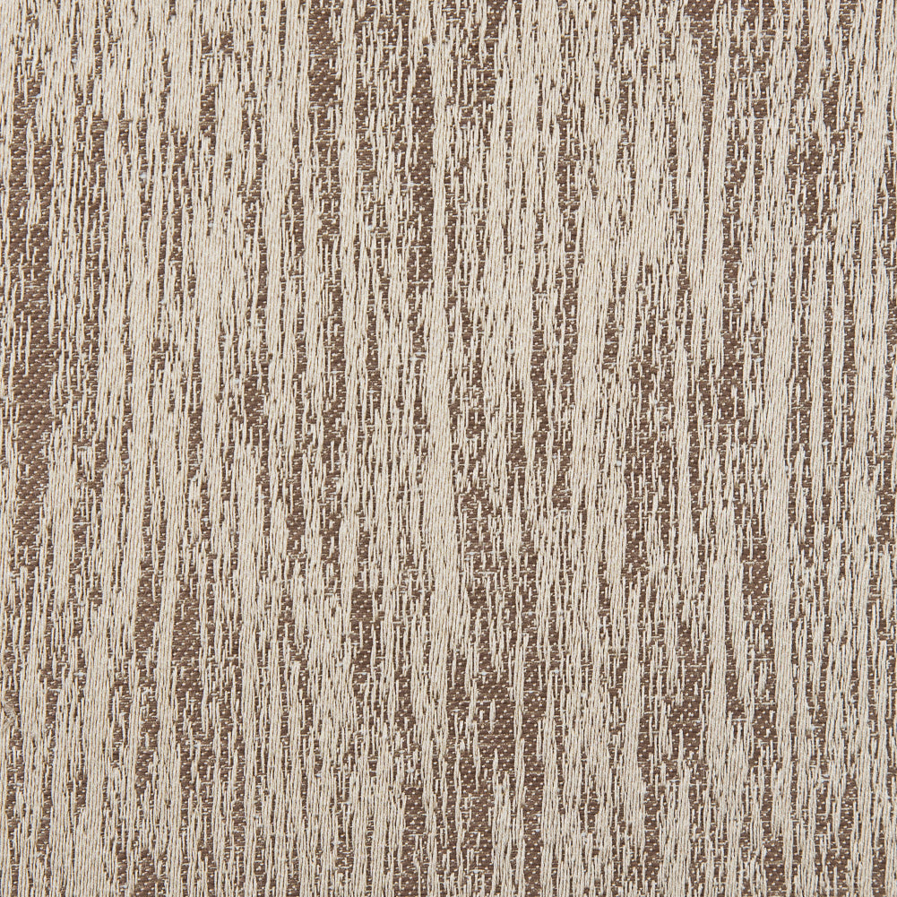 Mocha Striated Woven Brocade