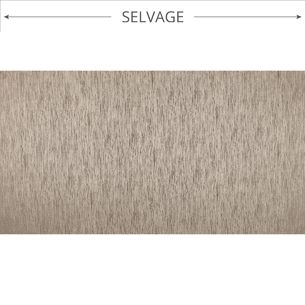 Mocha Striated Woven Brocade