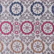 Gray and Pink Floral Brocade