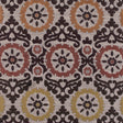 Brown, Gold and Copper Floral Brocade